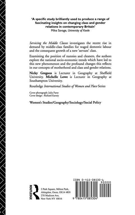 Produktbild: Servicing the Middle Classes