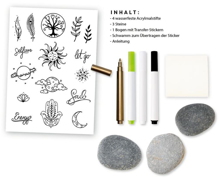 Produktbild: Steine bemalen - Spirit & Soul (Creative Time)