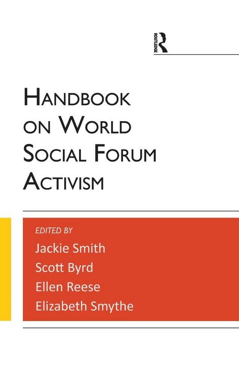 Produktbild: Handbook on World Social Forum Activism