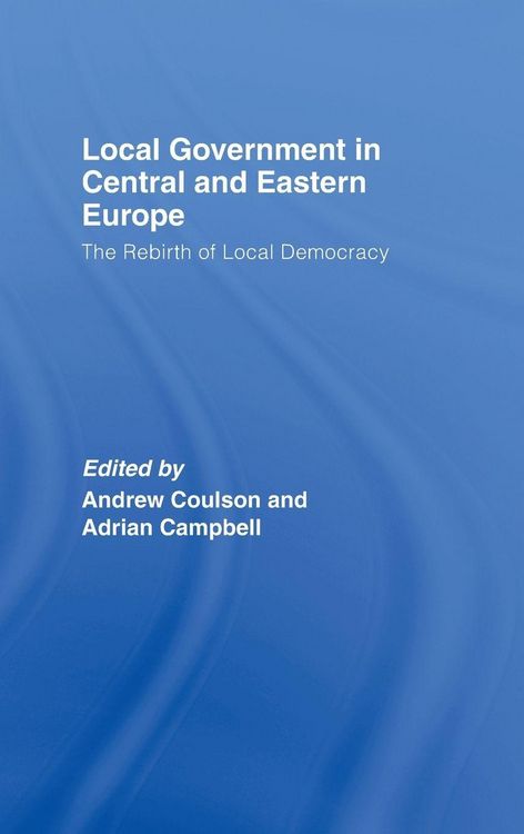 Produktbild: Local Government in Central and Eastern Europe