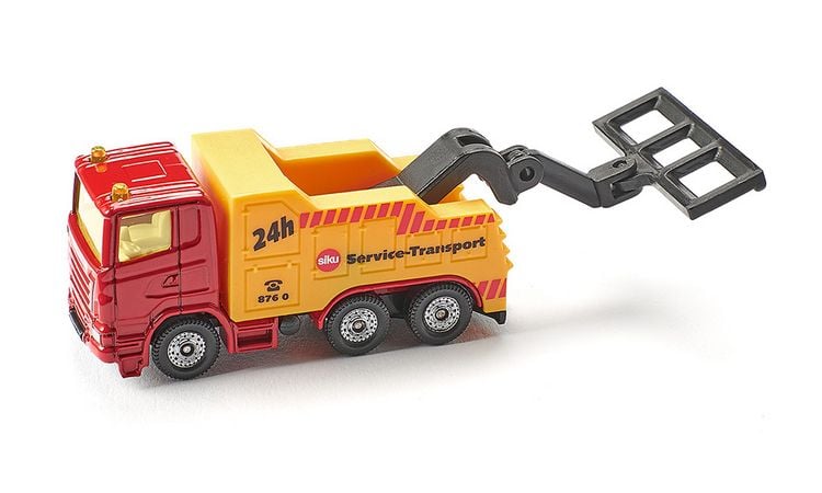 Produktbild: Siku 1667 Abschleppwagen mit PKW