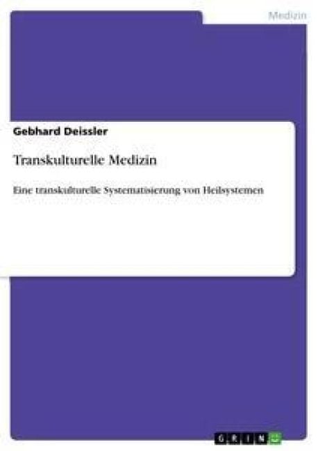 Produktbild: Transkulturelle Medizin