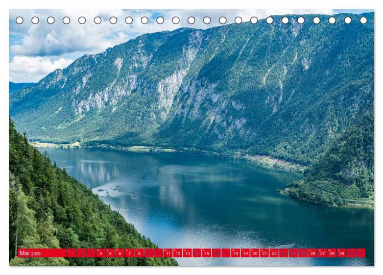 Produktbild: Hallstatt Impressionen (Tischkalender 2026 DIN A5 quer), CALVENDO Monatskalender
