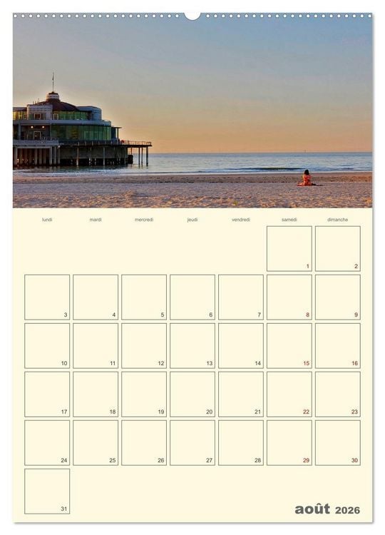 Produktbild: Comt&eacute; belge de Flandre (Calendrier mural 2026 DIN A2 horizontal), CALVENDO calendrier mensuel