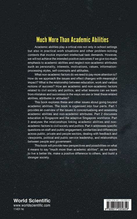 Produktbild: Much More Than Academic Abilities