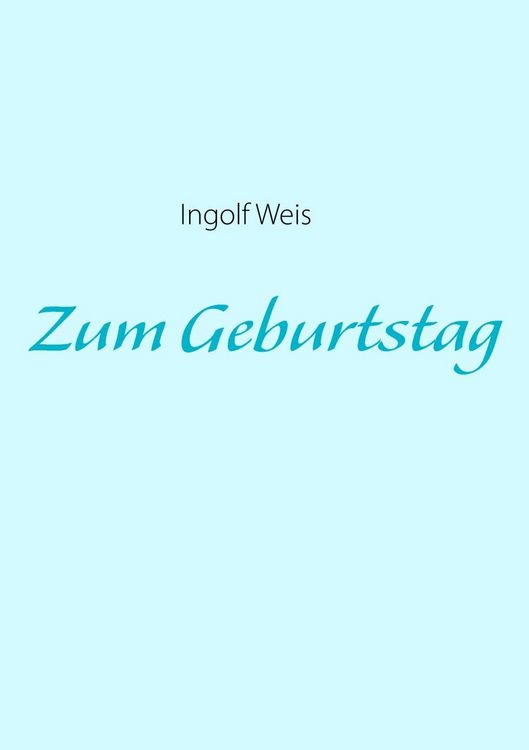 Produktbild: Zum Geburtstag