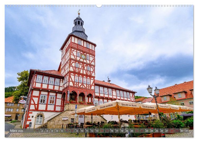 Produktbild: Ein Blick auf Treffurt (hochwertiger Premium Wandkalender 2026 DIN A2 quer), Kunstdruck in Hochglanz