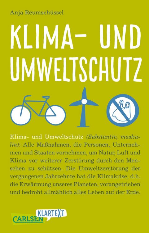 Produktbild: Klima- und Umweltschutz (Carlsen Klartext)