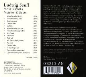 Produktbild: Missa Paschalis/Motetten & Lieder