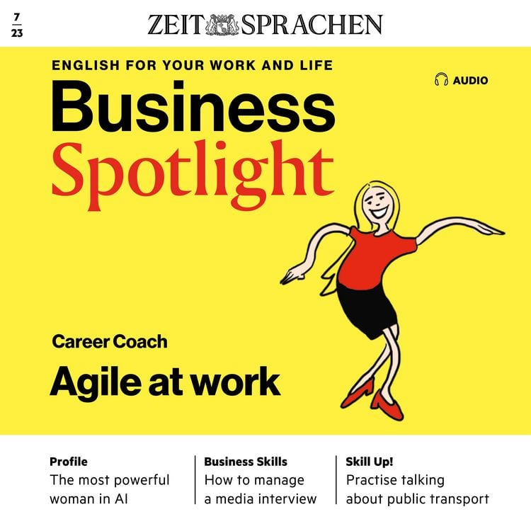 Produktbild: Business-Englisch lernen Audio - Agile at work