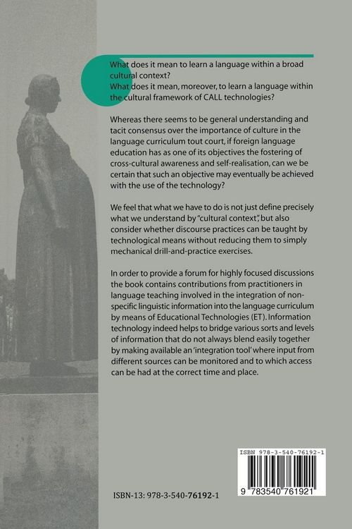Produktbild: CALL, Culture and the Language Curriculum