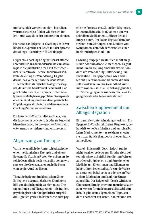 Produktbild: Epigenetik-Coaching erlernen & gezielt anwenden
