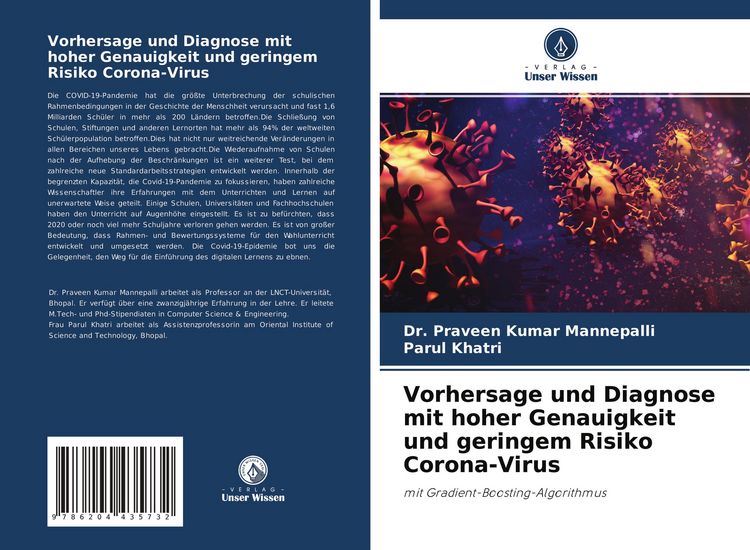 Produktbild: Vorhersage und Diagnose mit hoher Genauigkeit und geringem Risiko Corona-Virus
