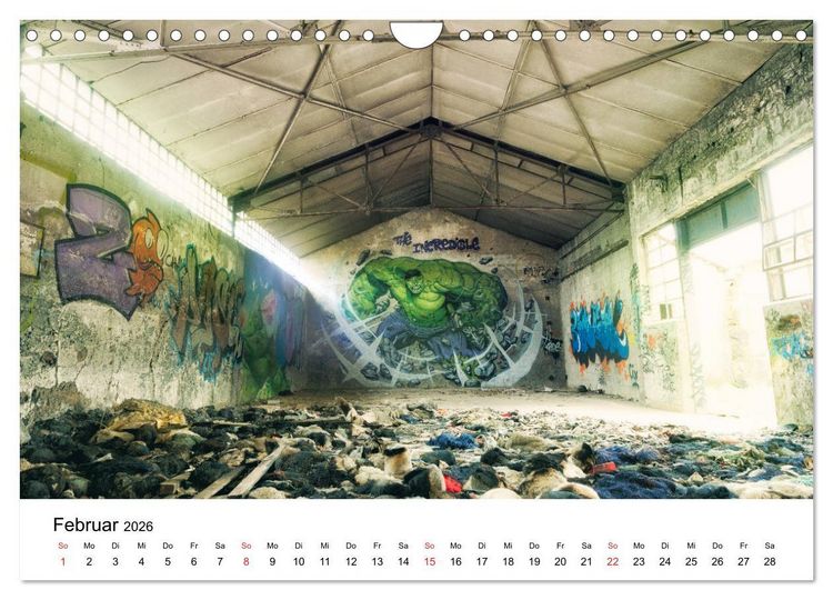 Produktbild: END OF DAY Der letzte von uns Kalender 2026 (Wandkalender 2026 DIN A4 quer), CALVENDO Monatskalender