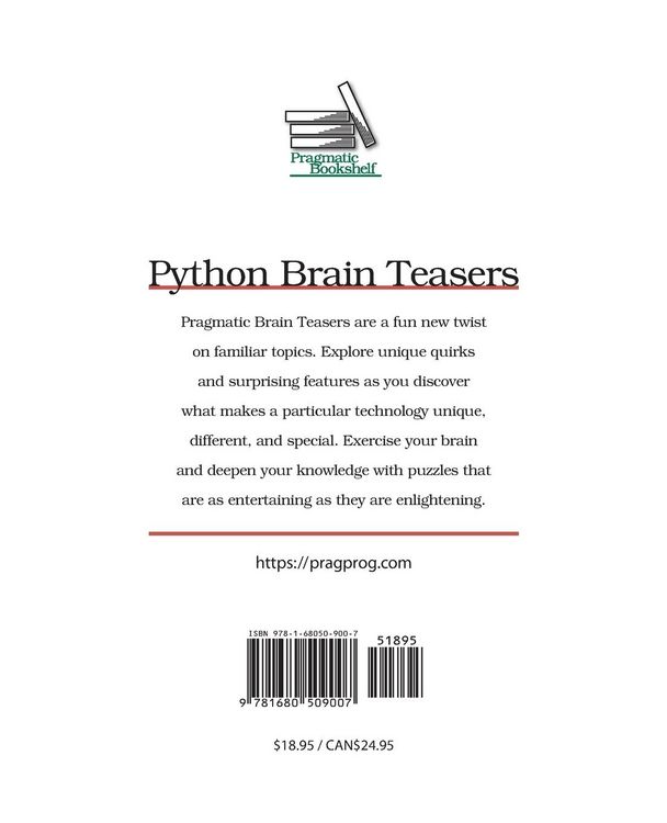 Produktbild: Python Brain Teasers