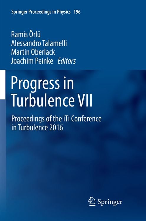 Produktbild: Progress in Turbulence VII
