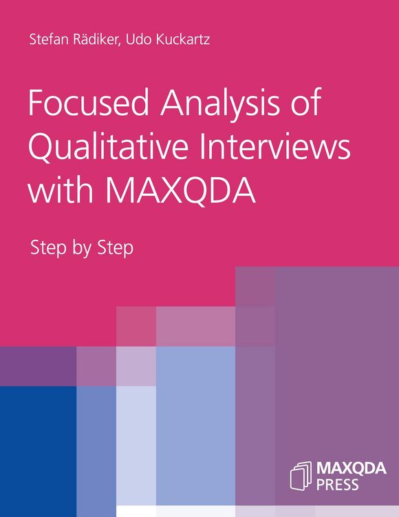Produktbild: Focused Analysis of Qualitative Interviews with MAXQDA
