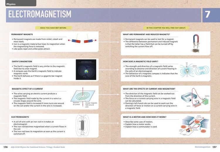 Produktbild: AQA GCSE Physics for Combined Science: Trilogy 9-1 Student Book