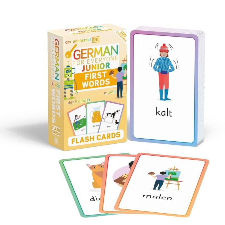 Produktbild: German for Everyone Junior First Words Flash Cards
