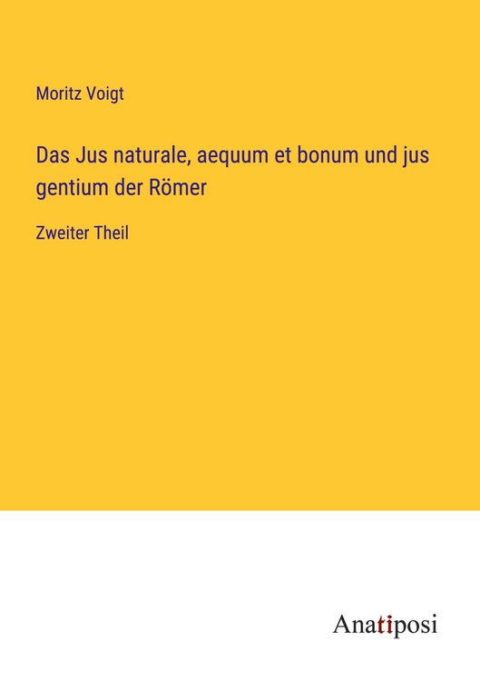 Produktbild: Das Jus naturale, aequum et bonum und jus gentium der R&ouml;mer