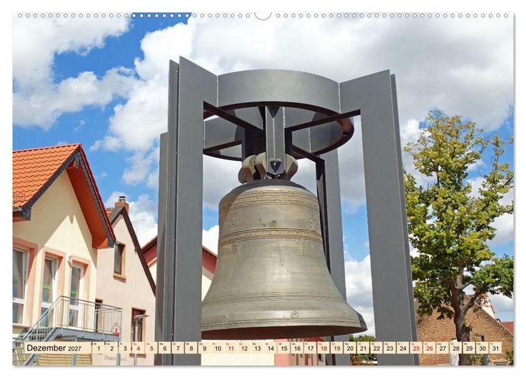 Produktbild: Alzey in Rheinhessen Ein Stadtspaziergang im Sommer (hochwertiger Premium Wandkalender 2027 DIN A2 quer), Kunstdruck in Hochglanz