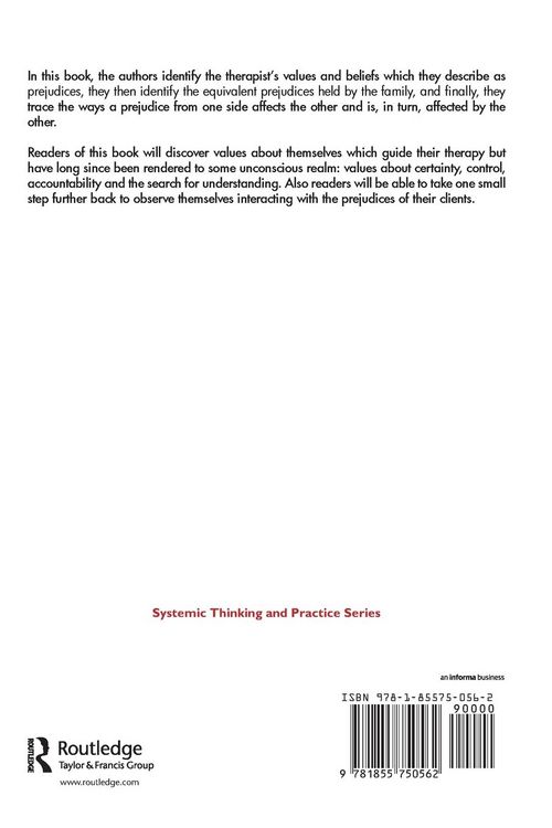Produktbild: Cybernetics of Prejudices in the Practice of Psychotherapy