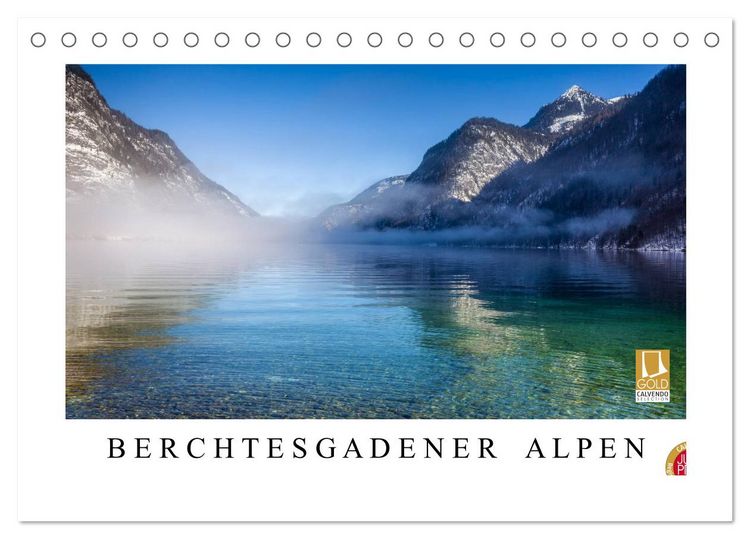 Produktbild: Berchtesgadener Alpen - Land von Watzmann und K&ouml;nigssee (Tischkalender 2026 DIN A5 quer), CALVENDO Monatskalender