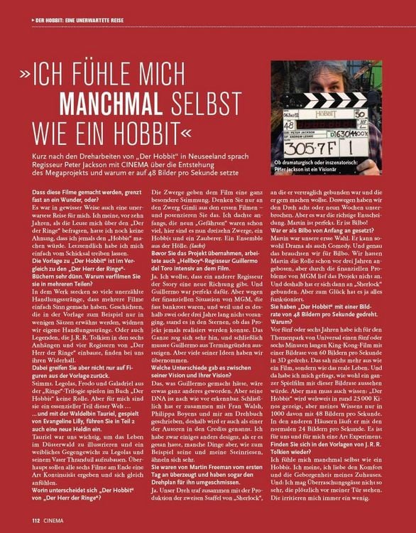 Produktbild: Cinema pr&auml;sentiert: Der Herr der Ringe - Die Chronik