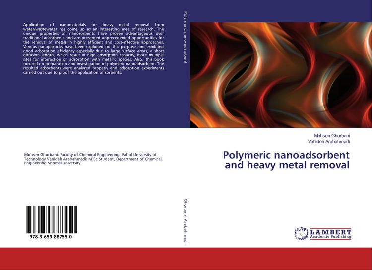 Produktbild: Polymeric nanoadsorbent and heavy metal removal