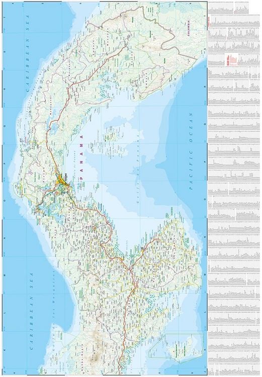 Produktbild: Reise Know-How Landkarte Costa Rica, Panama (1:550.000)