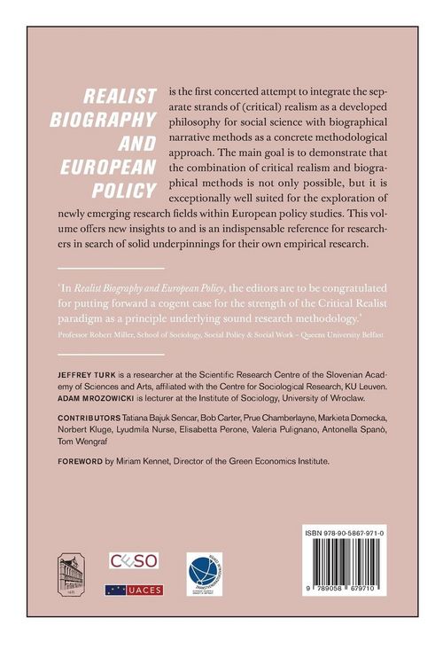 Produktbild: Realist Biography and European Policy
