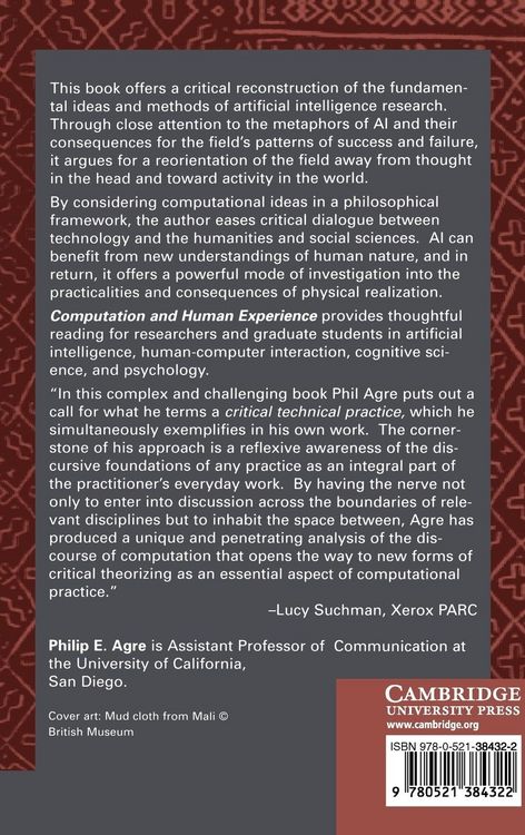 Produktbild: Computation and Human Experience