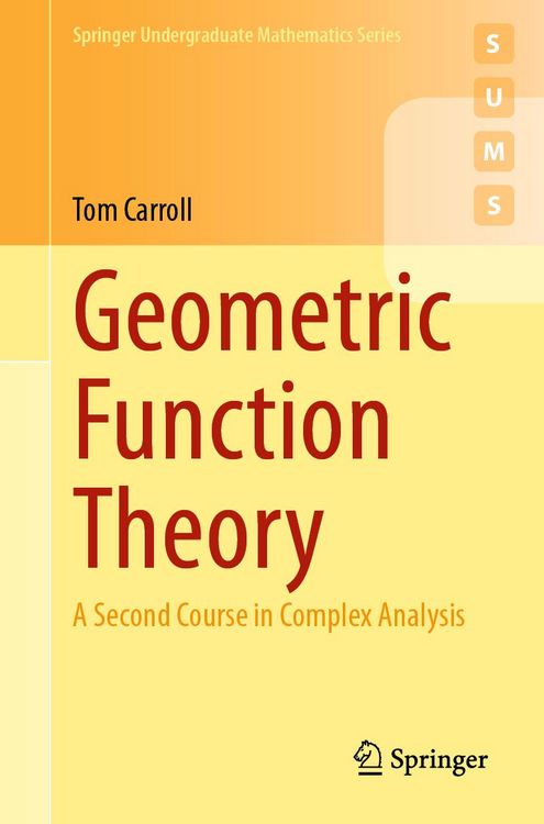 Produktbild: Geometric Function Theory