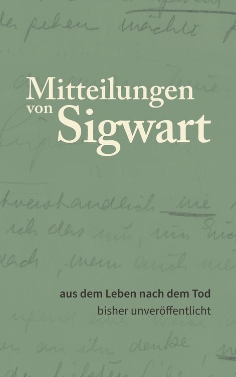 Produktbild: Mitteilungen von Sigwart