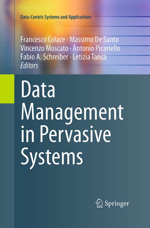Produktbild: Data Management in Pervasive Systems