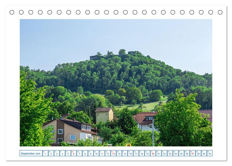 Produktbild: HEGAUBERGE (Tischkalender 2026 DIN A5 quer), CALVENDO Monatskalender