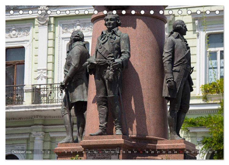 Produktbild: Odessa- Die sch&ouml;ne Stadt am Schwarzen Meer (Tischkalender 2026 DIN A5 quer), CALVENDO Monatskalender