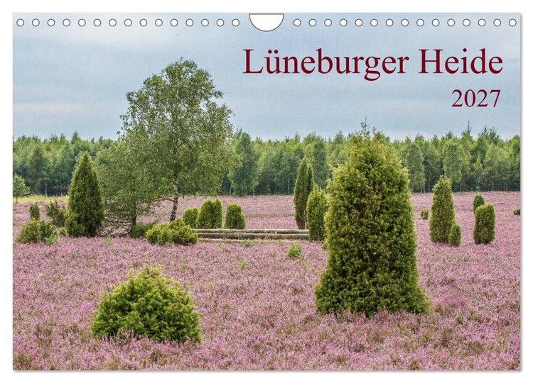 Produktbild: L&uuml;neburger Heide (Wandkalender 2027 DIN A4 quer), CALVENDO Monatskalender