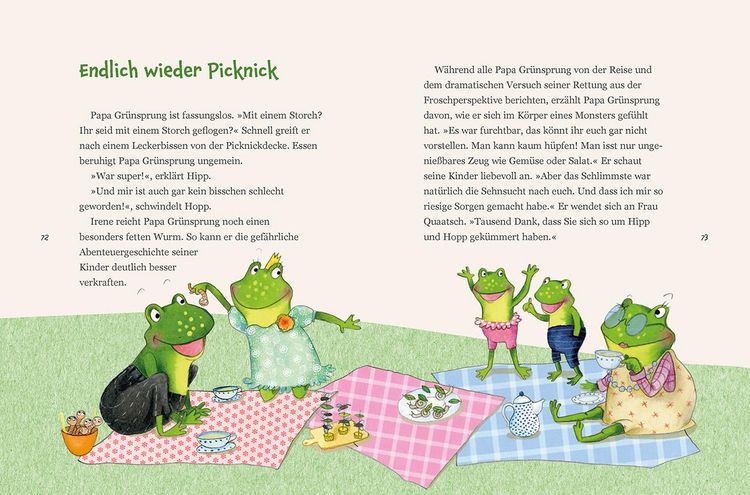 Produktbild: Der Froschk&ouml;nig &ndash; was wirklich geschah: Hipp und Hopp retten Papa Gr&uuml;nsprung
