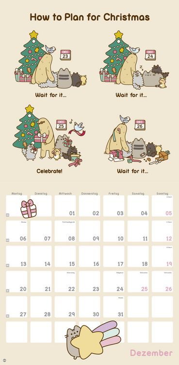 Produktbild: Pusheen Broschurkalender