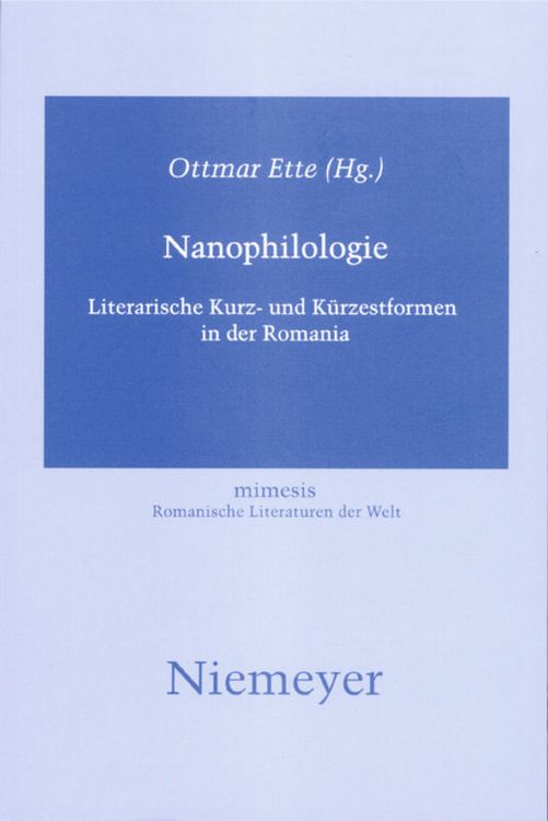 Produktbild: Nanophilologie