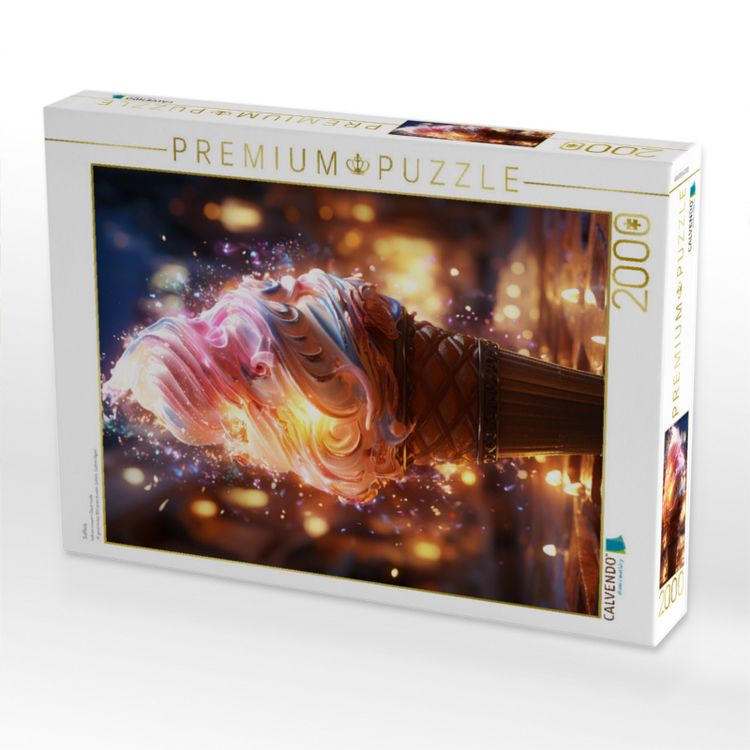 Produktbild: CALVENDO Puzzle Softeis | 2000 Teile Lege-Gr&ouml;&szlig;e 90x67cm Foto-Puzzle f&uuml;r gl&uuml;ckliche Stunden