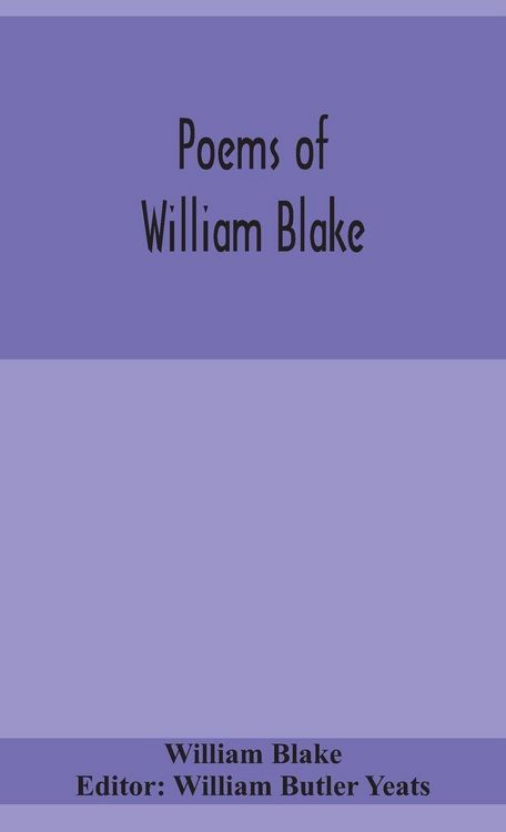 Produktbild: Poems Of William Blake