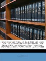 Produktbild: Naumann, A: Grundriss Der Thermochemie Oder Der Lehre Von De