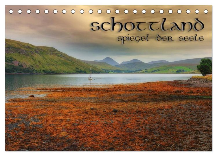 Produktbild: Schottland - Spiegel der Seele (Tischkalender 2026 DIN A5 quer), CALVENDO Monatskalender