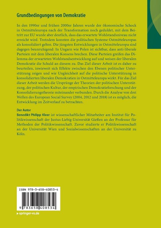 Produktbild: Grundbedingungen von Demokratie