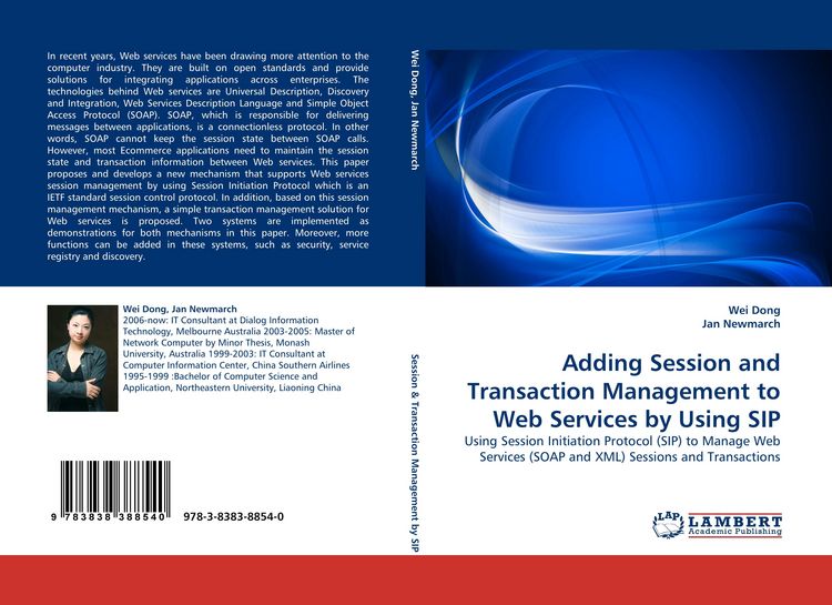 Produktbild: Adding Session and Transaction Management to Web Services by Using SIP