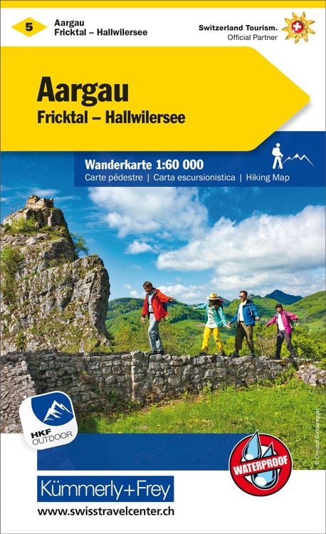 Bild vom Artikel KuF Schweiz Wanderkarte 5 Aargau vom Autor 