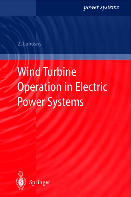 Produktbild: Wind Turbine Operation in Electric Power Systems