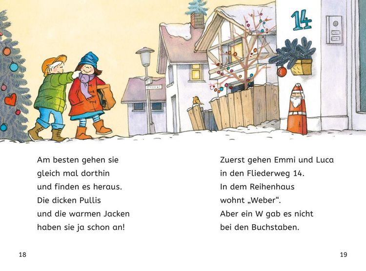 Produktbild: Leseprofis &ndash; Das sch&ouml;nste Weihnachtsgeschenk der Welt, 1. Klasse